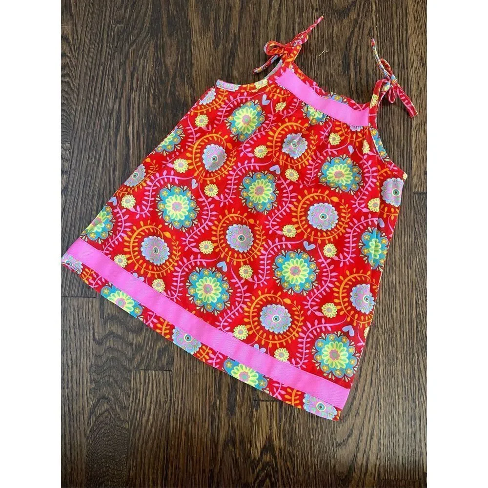 Hanna Andersson Toddler Girls 12-18 (80) Months Pillowcase Dress